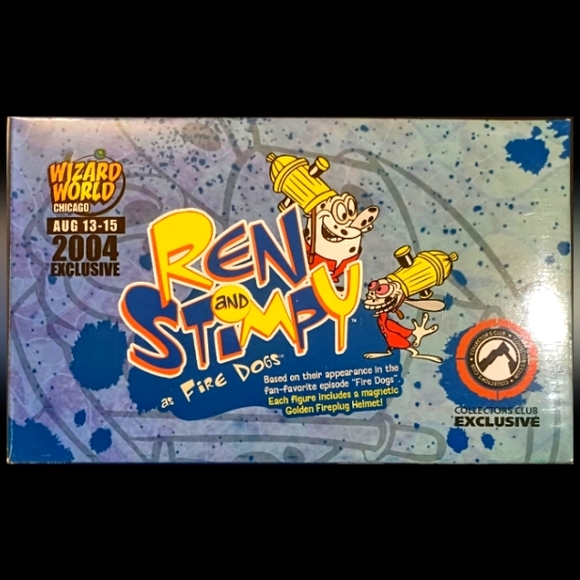 Ren and Stimpy - Fire Dogs - New In Box - Picture 3 of 4